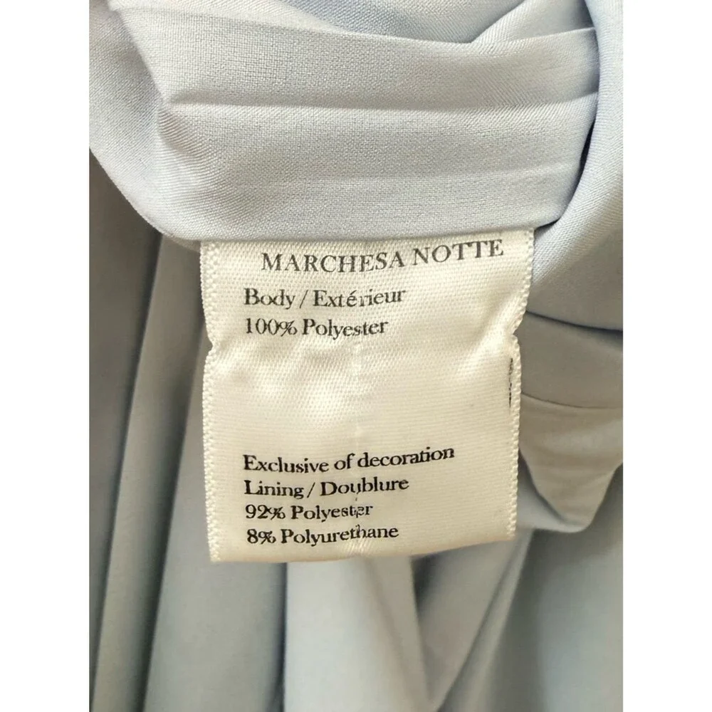 ✨ NWT Marchesa Notte Embellished Satin Crepe Gown ✨